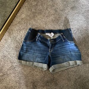 Maternity Jean Shorts